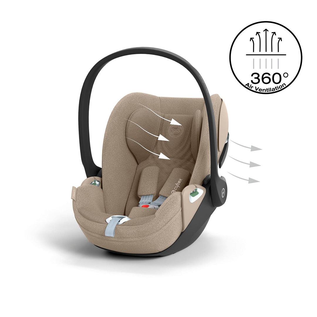  CYBEX Cloud T i-Size Plus Car Seat - Cozy Beige、mySite、merchandisen
