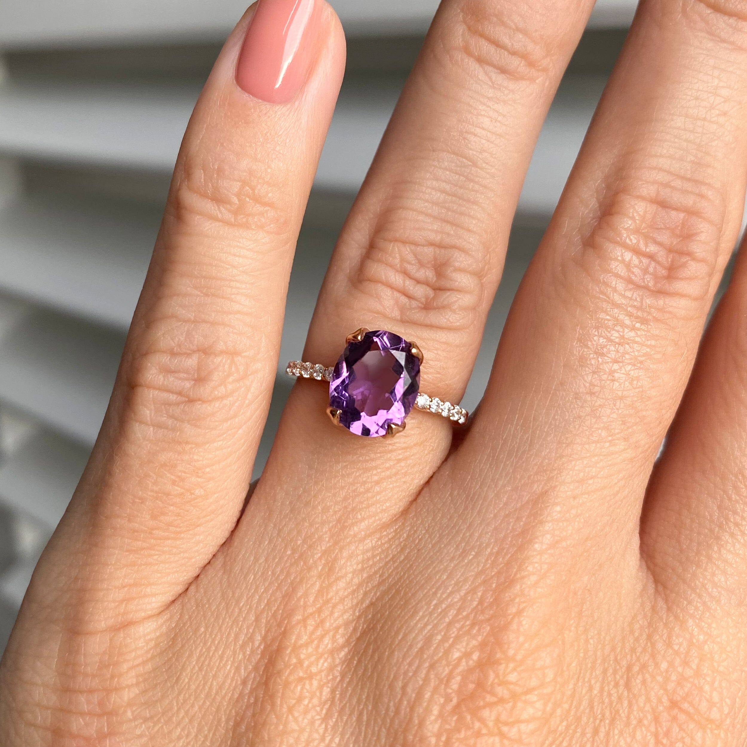 Amethyst Ring - Harlow、mySite、hinf8tx79