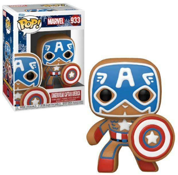 Pop! Marvel - Captain America Holiday Gingerbread、mySite、hgirdovlk