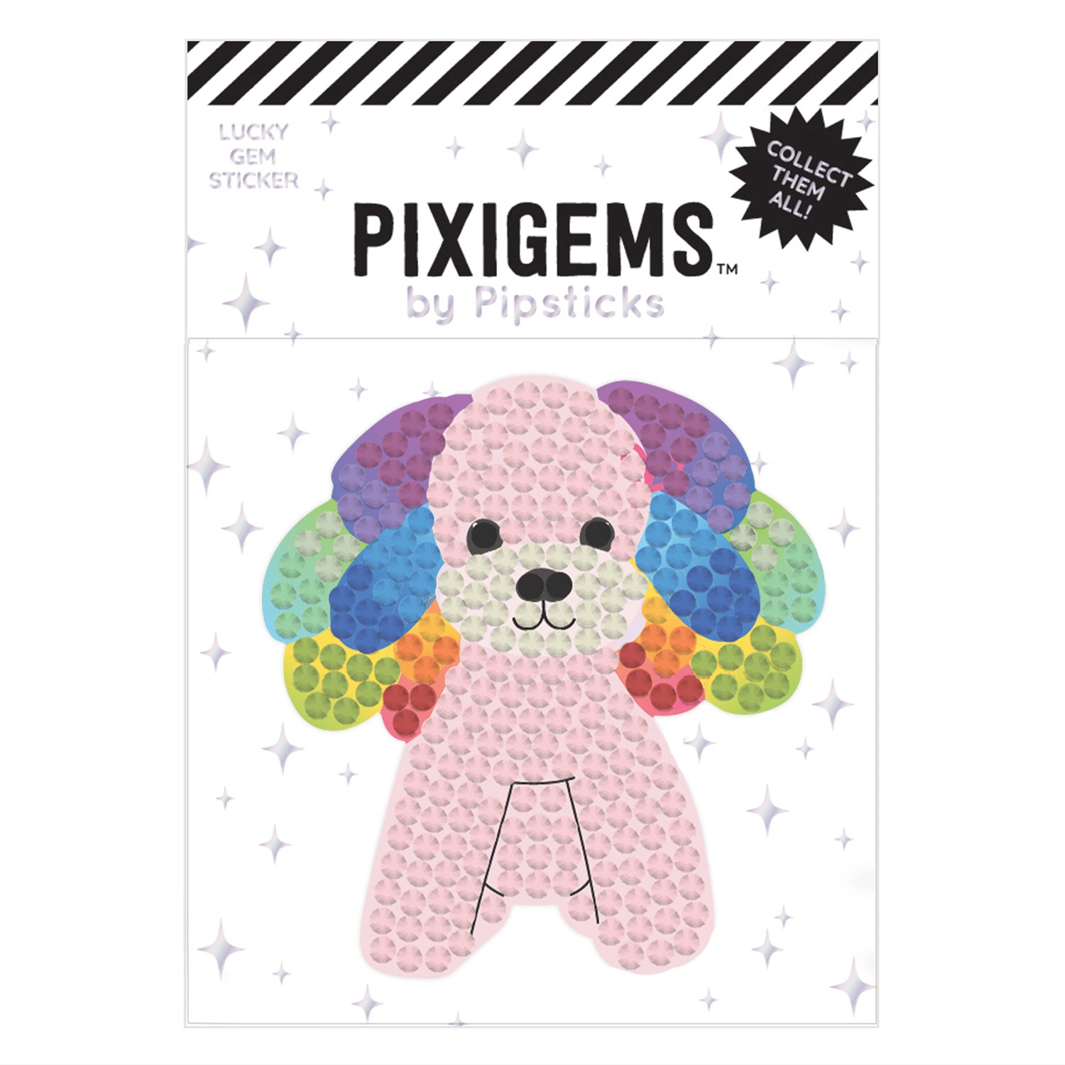  Polly Poodle Pixigem Sticker、mySite、ghnorth