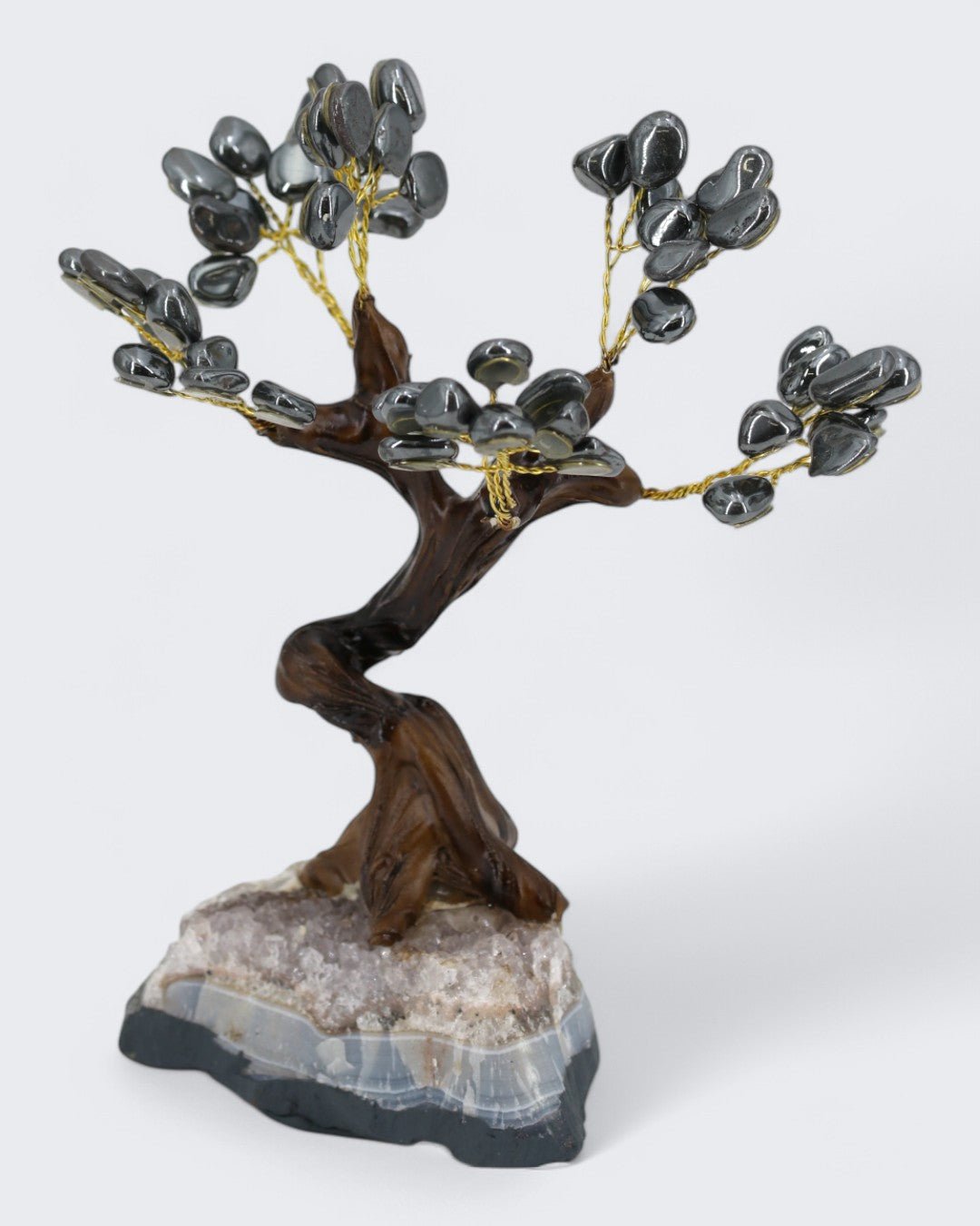 Hematite Gemstone Bonsai Tree – Grounding & Protective Energy、mySite、topwebapps