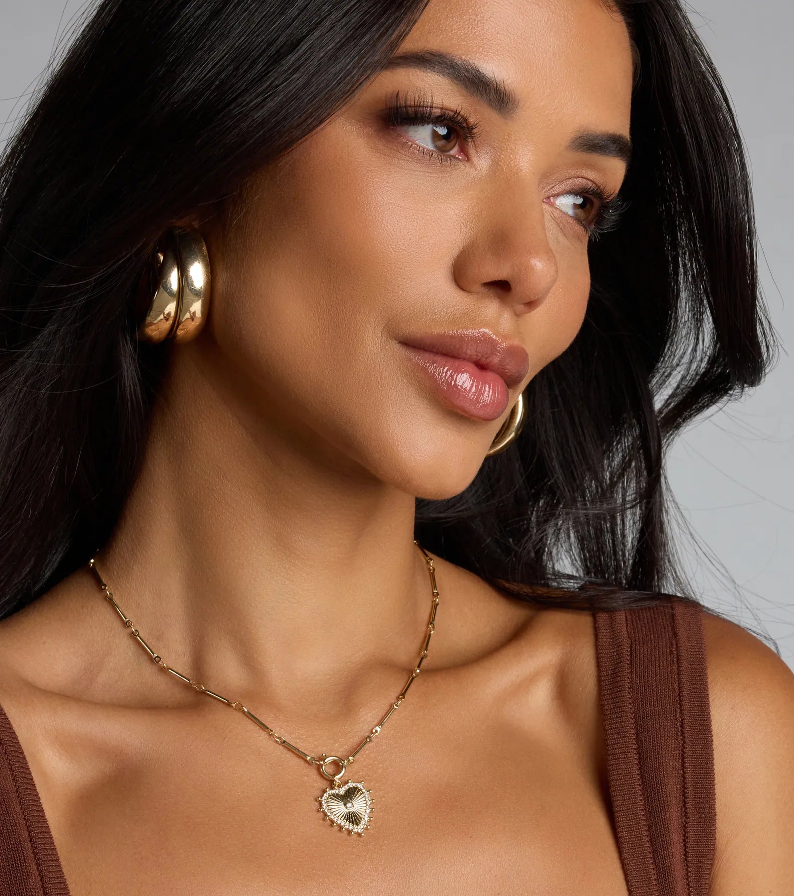  Heartfelt Energy Pendant Chain Necklace、mySite、justintrudeaud