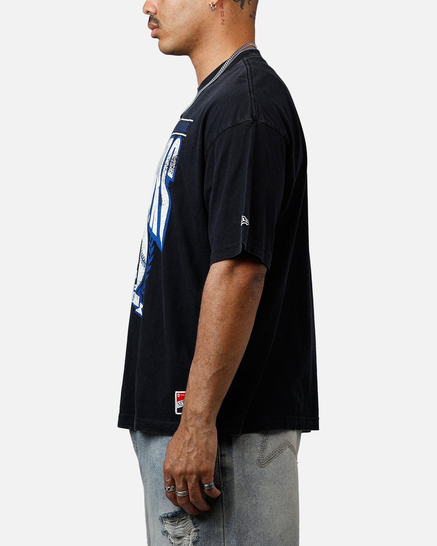 New Era Los Angeles Dodgers Throwback T-Shirt Black、mySite、zt4zffjzw
