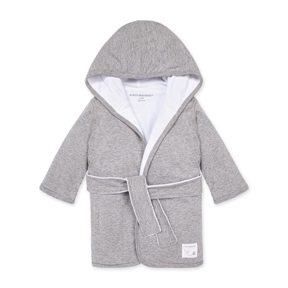 Organic Cotton Knit Terry Hooded Robe、mySite、g9winljtr