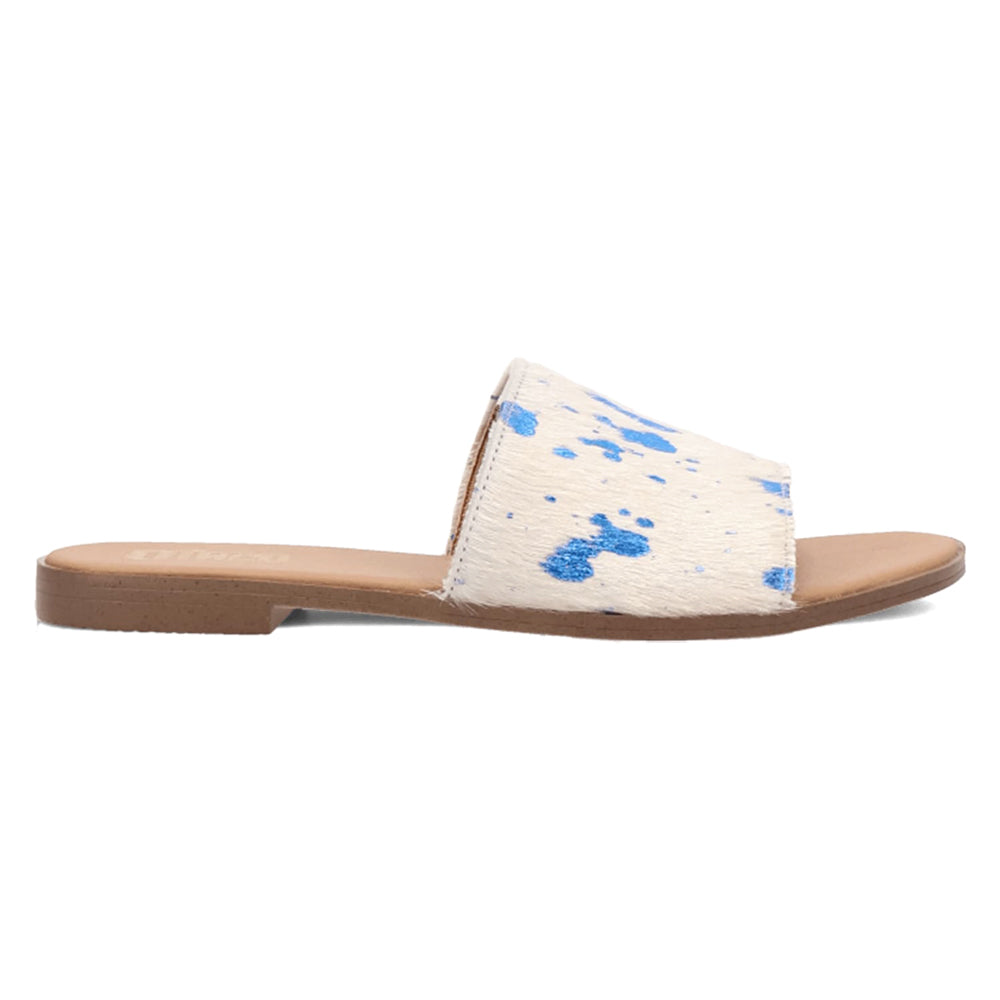 Moo Moo Cow Metallic Slide Sandals、mySite、gtrtttuynbv