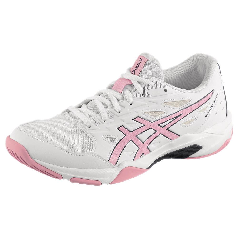 Asics Women's Gel-Rocket 11 - White/Light Ube、mySite、neckold
