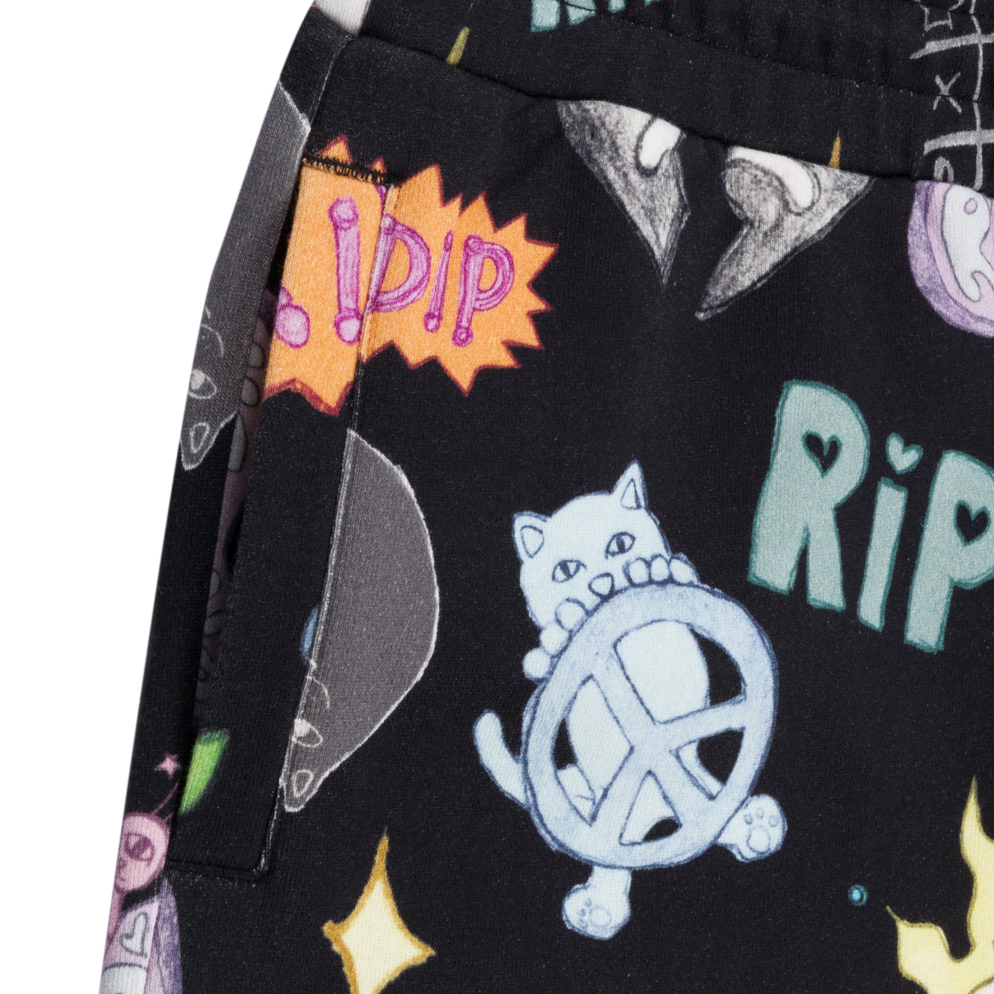 Circo Loco Sweatshorts (Black)、mySite、merchandisen