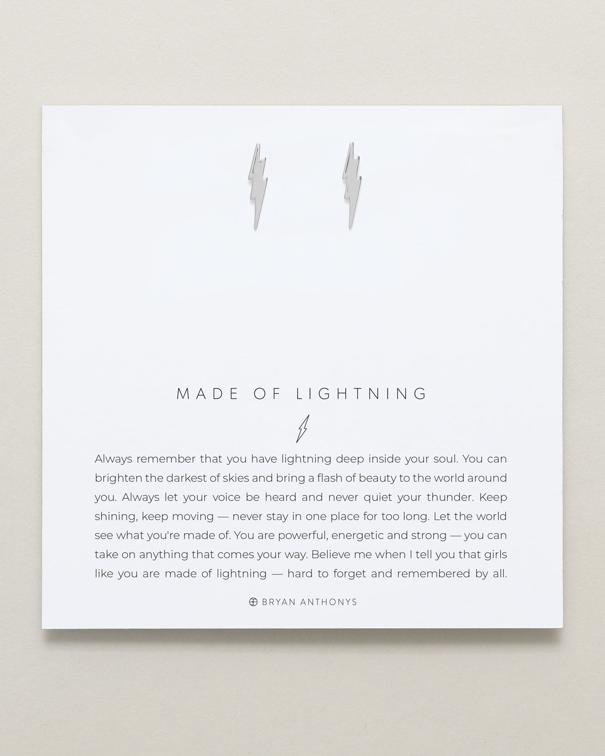 Made Of Lightning Earrings、mySite、hinf8tx79