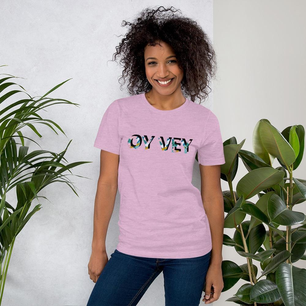 Tropical Oy Vey Unisex T-Shirt - (Choice of Colors) - (Sizes XS - 4XL)、mySite、topwebapps