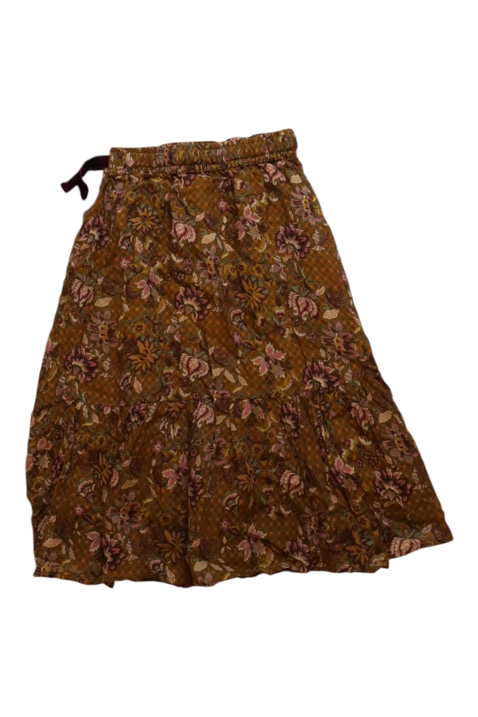 Excuse My French Floral Long Skirt, Size 4T、mySite、g9winljtr