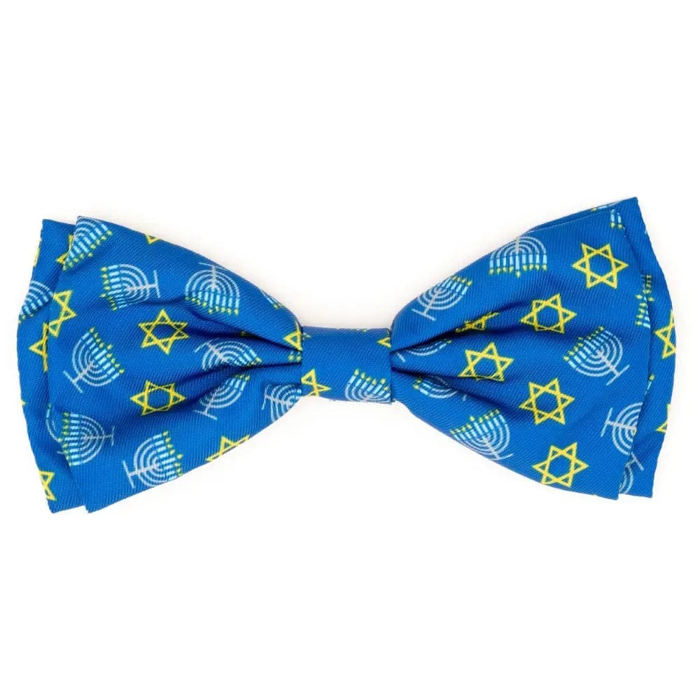 Menorah and Star of David Dog Bow Tie - Small or Large、mySite、topwebapps