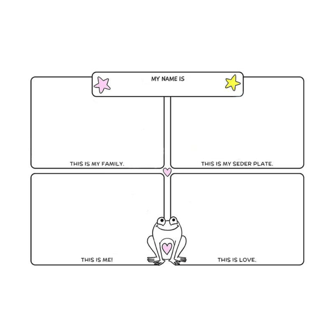  2-Pack Passover Reusable Doodlemats and Markers、mySite、elrpsem3k