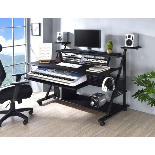 Willow Black Finish Music Desk、、casual