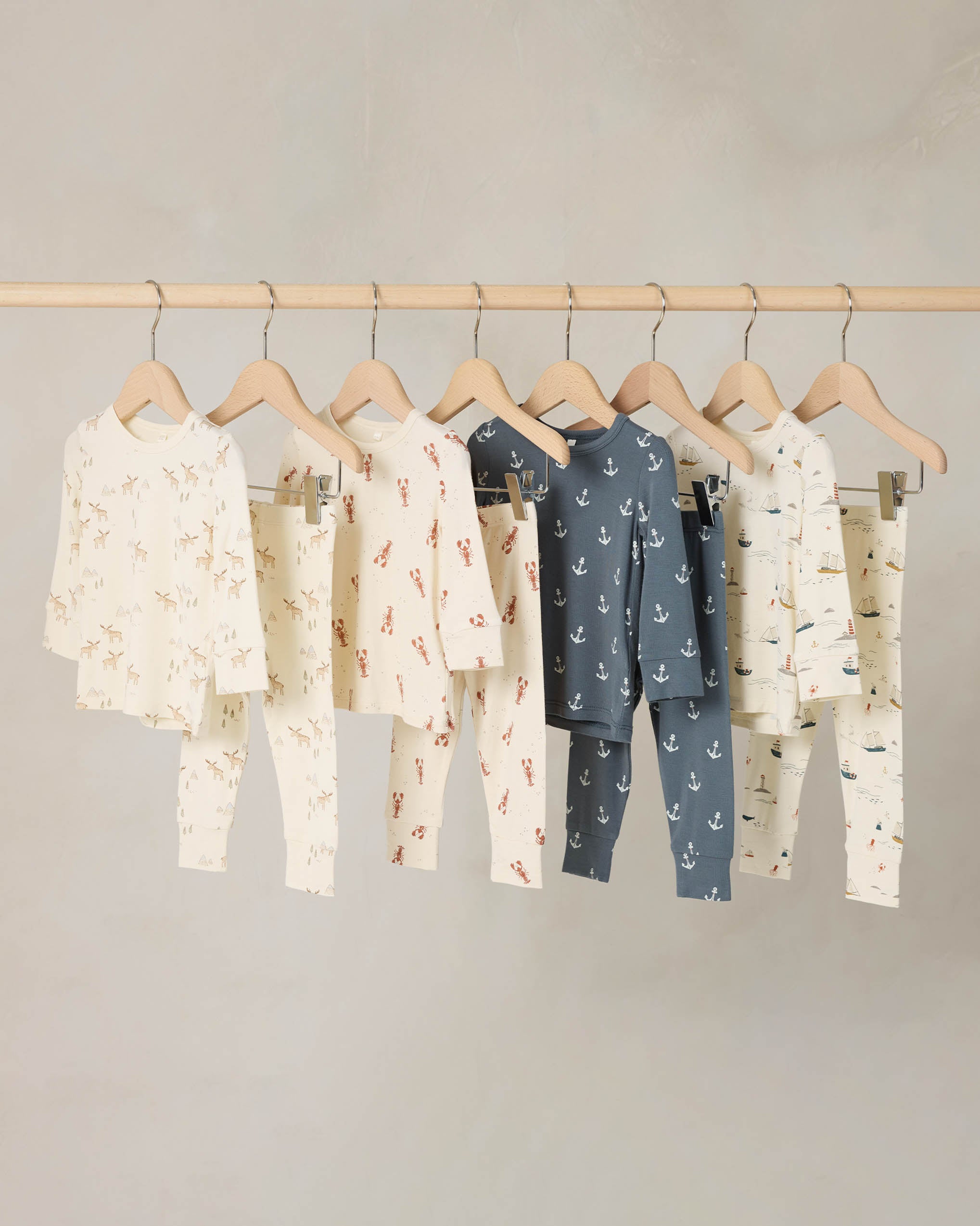  Long Sleeve Pajamas || Lobsters、mySite、layawaytickets