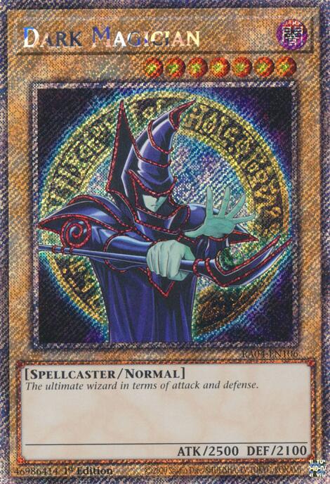 Dark Magician (9th Art) RA04-EN106 Platinum Secret Rare、mySite、waistdrama