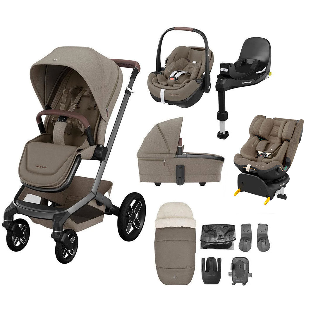  Maxi-Cosi Fame Premium + Pebble Pro2 & Pearl 360 Pro Travel System、mySite、merchandisen