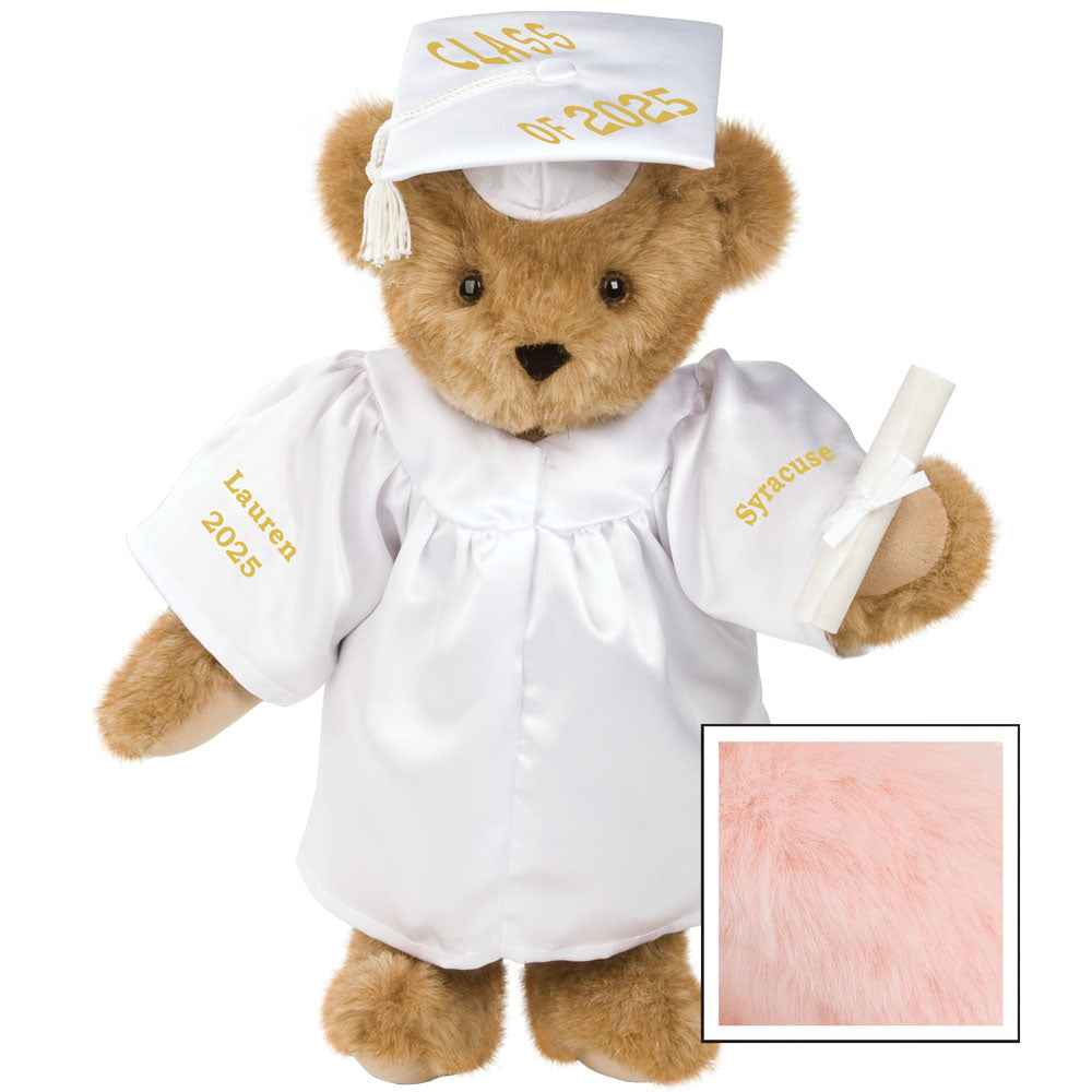 15 In. Class of 2025 Graduation Bear in White Gown、mySite、pszhyizbm