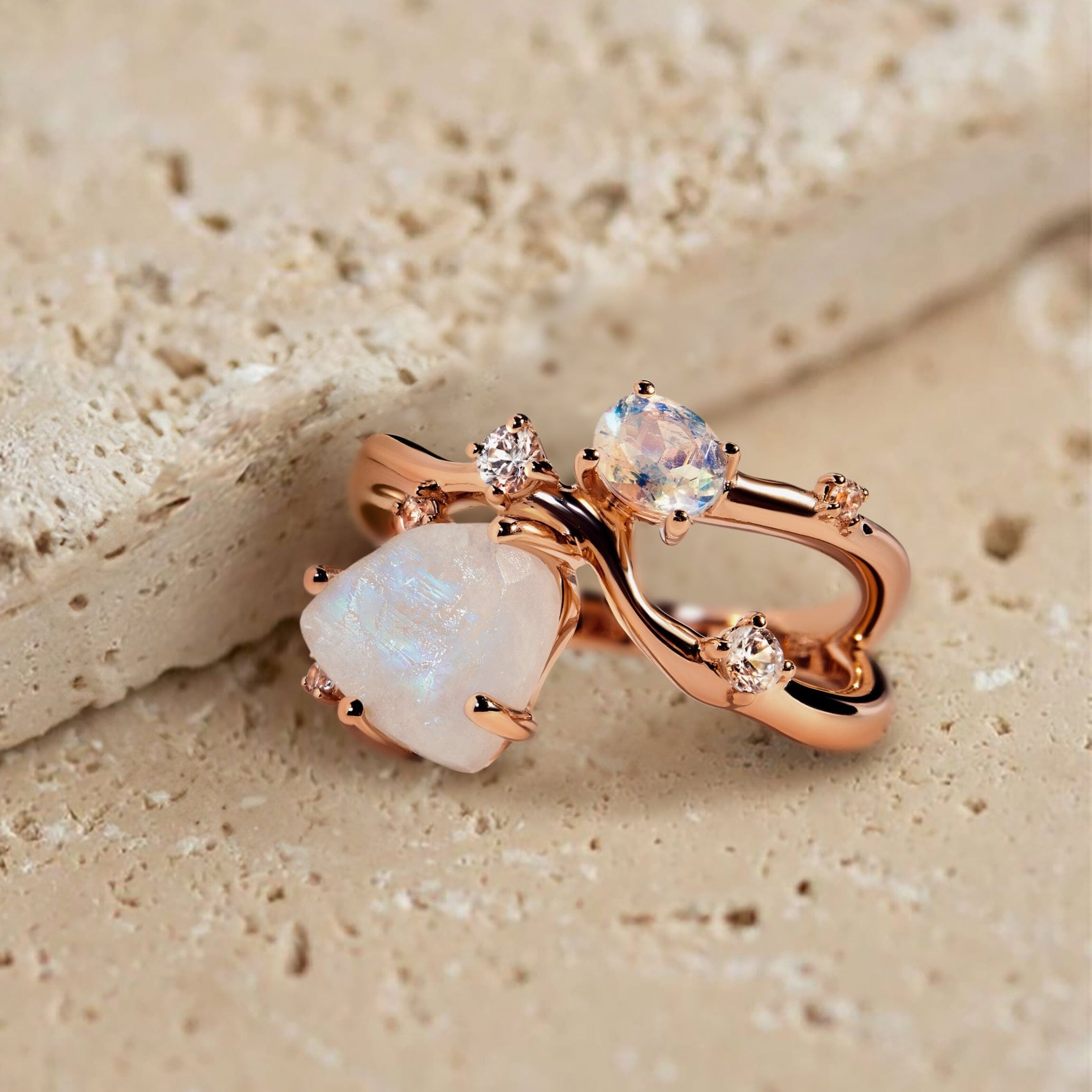 Moonstone Ring - Voyage、mySite、hinf8tx79