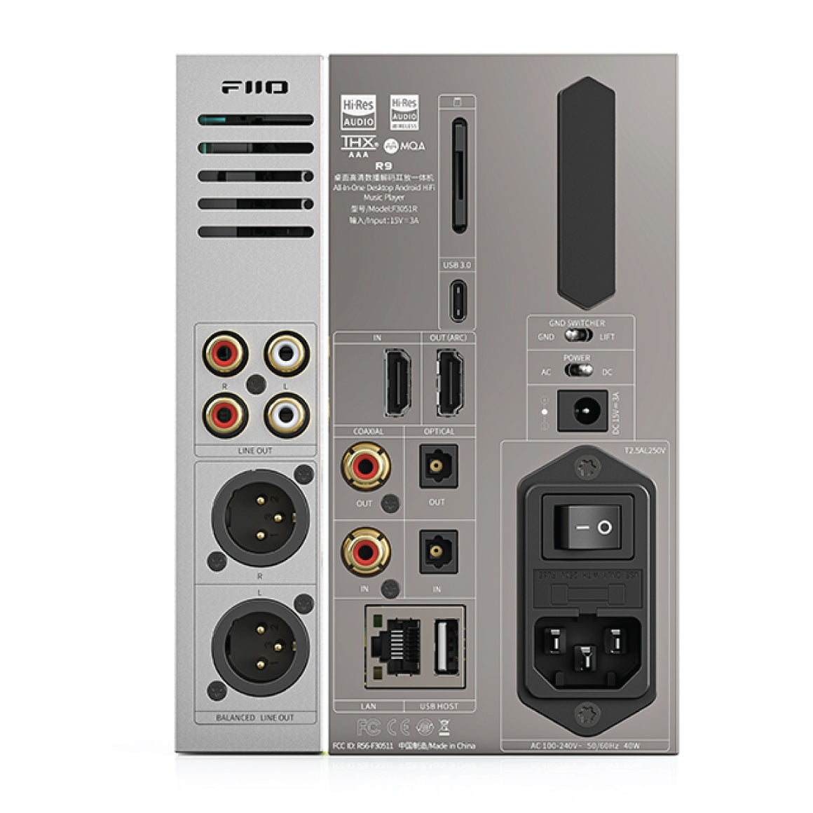  FiiO - R9、mySite、merchandisen