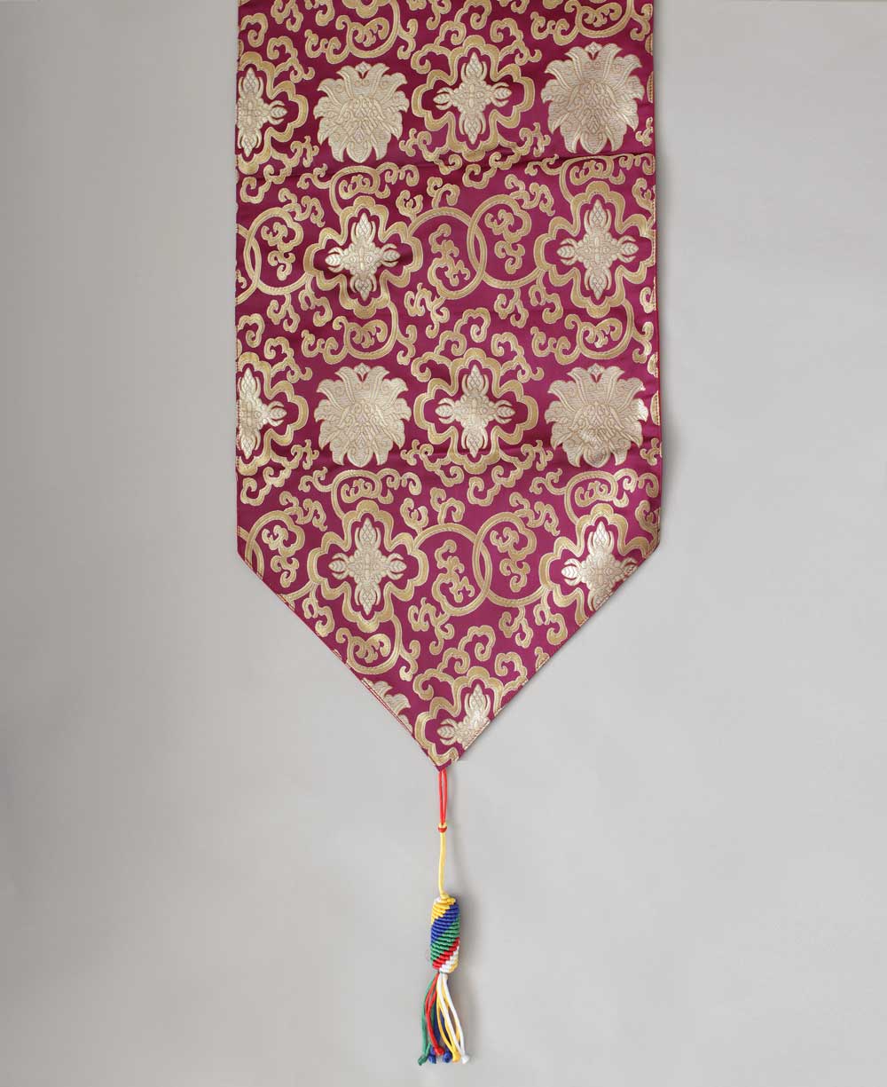 Brocade Altar Mat or Table Runner, Plum、mySite、topwebapps