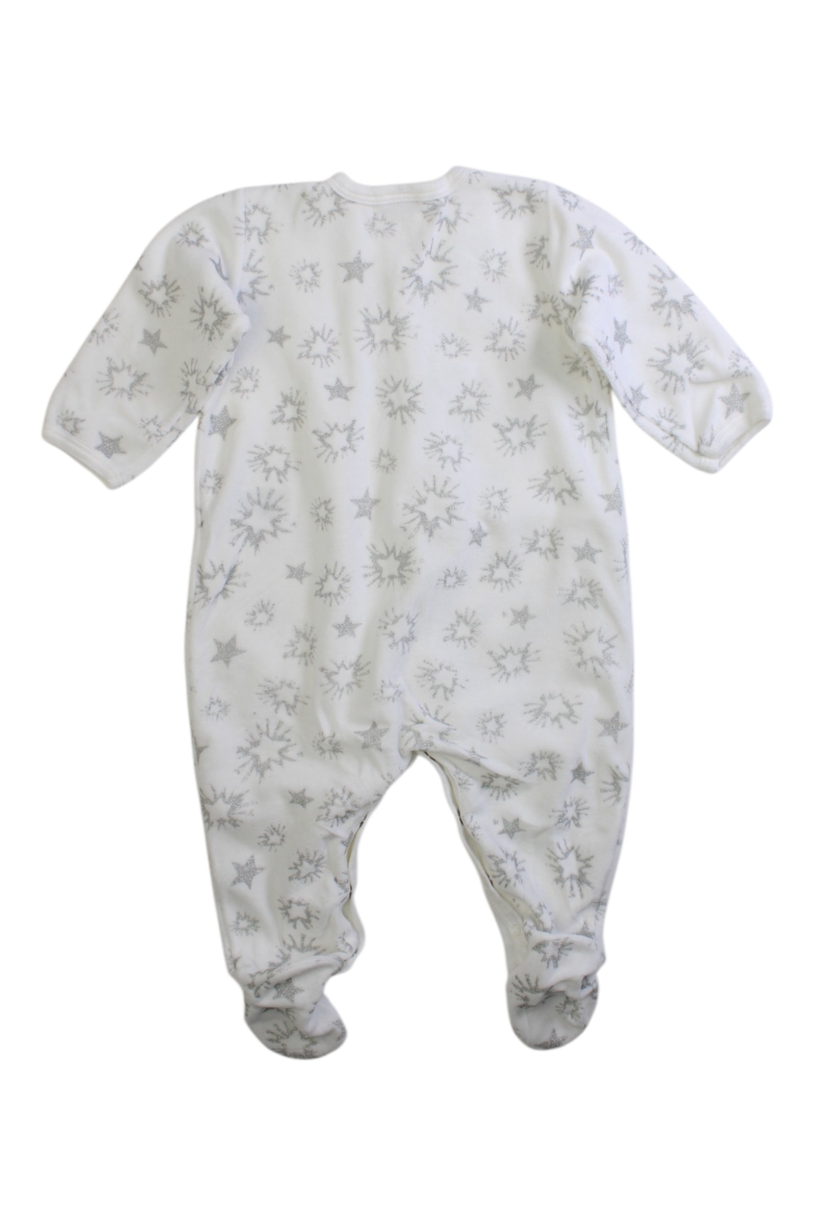Petit Bateau Star Print Sleepsuit 3-6M、mySite、g9winljtr