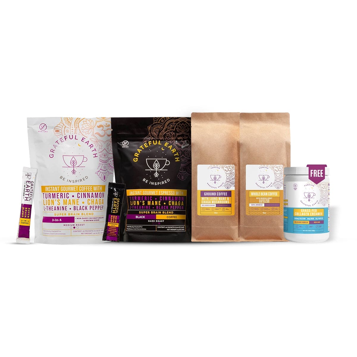 Mega Superfood Coffee Kit + Free Collagen Creamer - Super-Sized Superfoods for Super Days、mySite、gigharbornorthrealestate