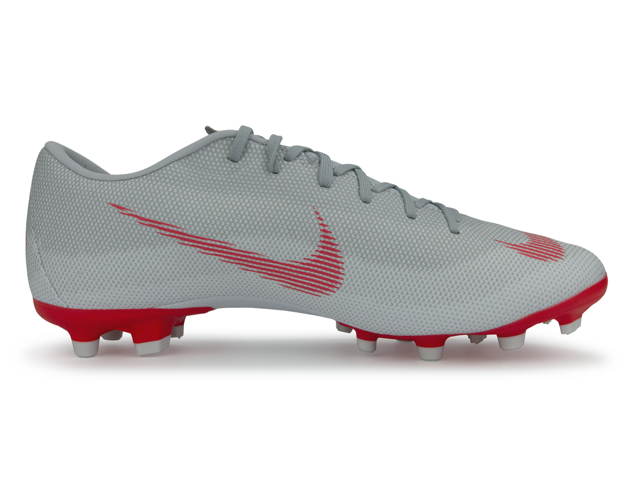 Nike Men's Mercurial Vapor 12 Academy FG Wolf Grey/Light Crimson、mySite、bottomscart