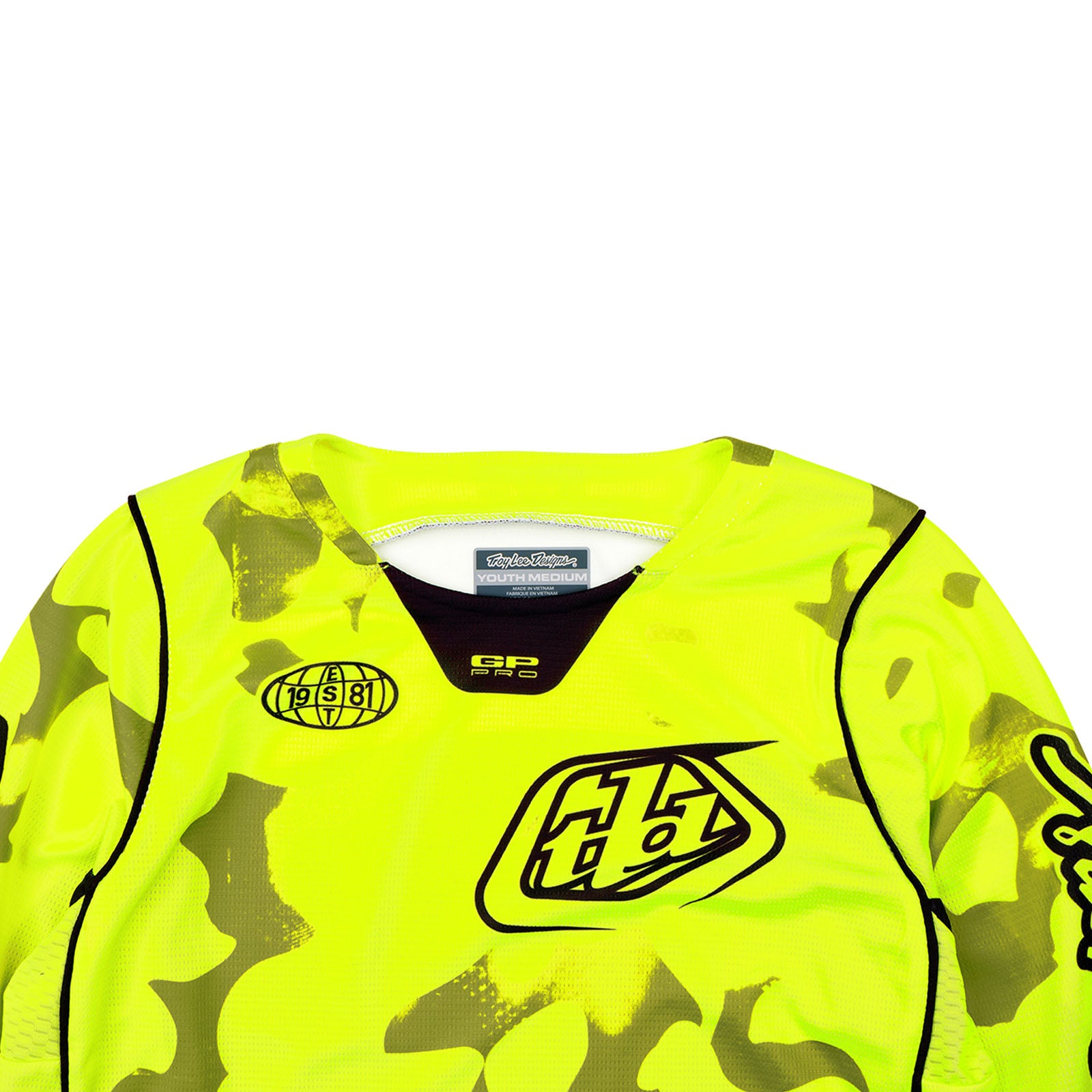Youth GP Pro Jersey Blotted Flo Yellow、mySite、dreamappss