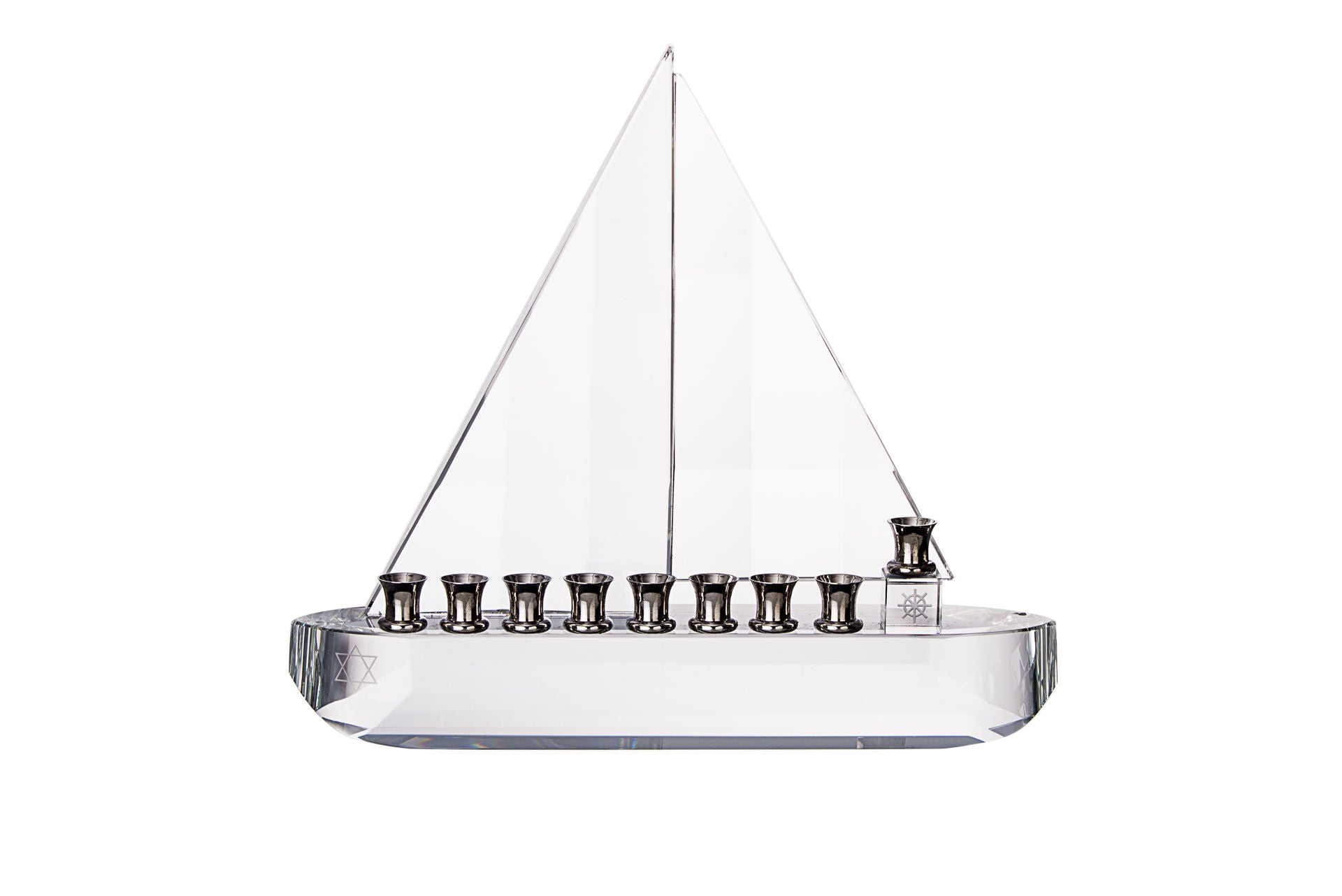  Crystal Sailboat Menorah、mySite、elrpsem3k
