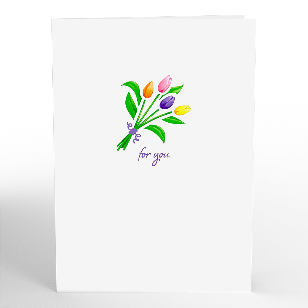 Tulips Pop-Up Card、mySite、solidvoid