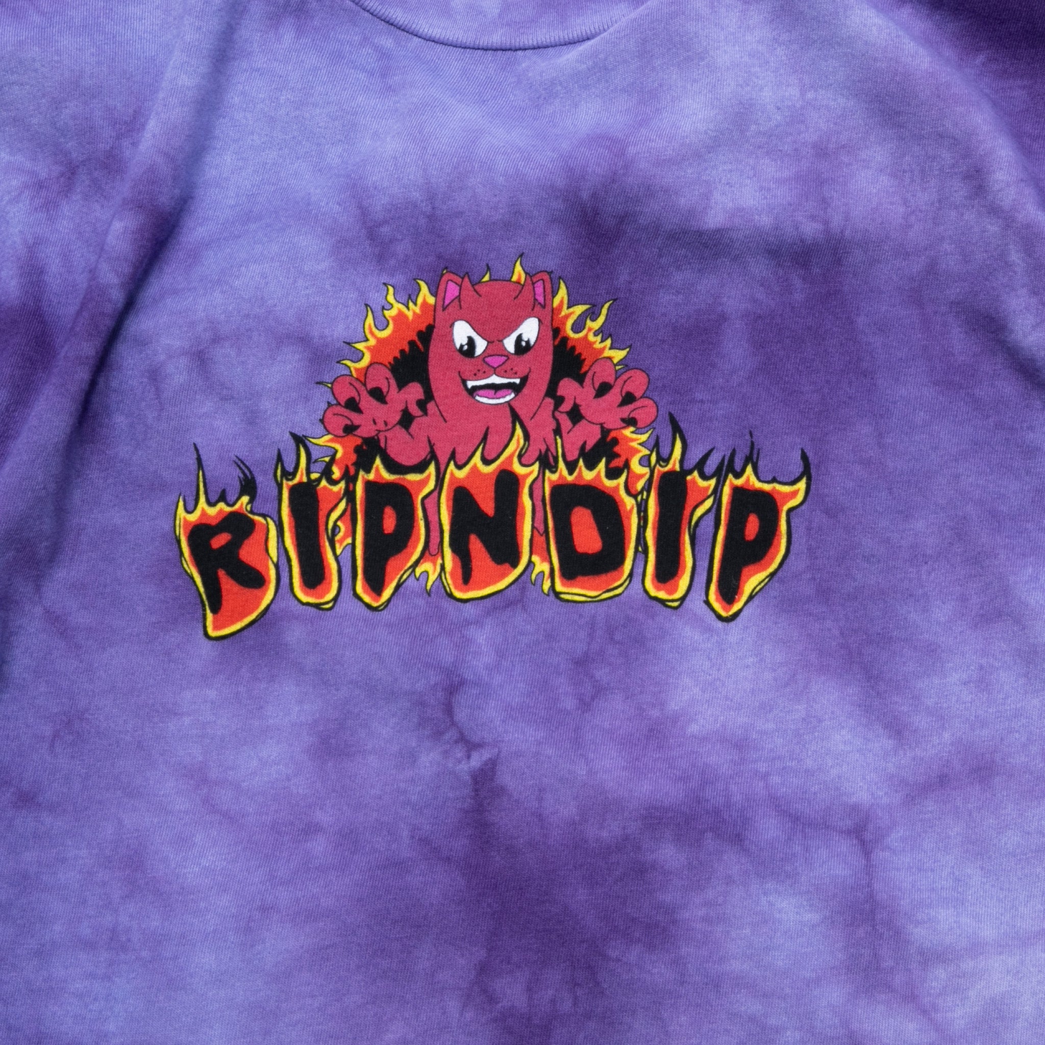  Dark Side Long Sleeve (Plum Lightning Wash)、mySite、merchandisen