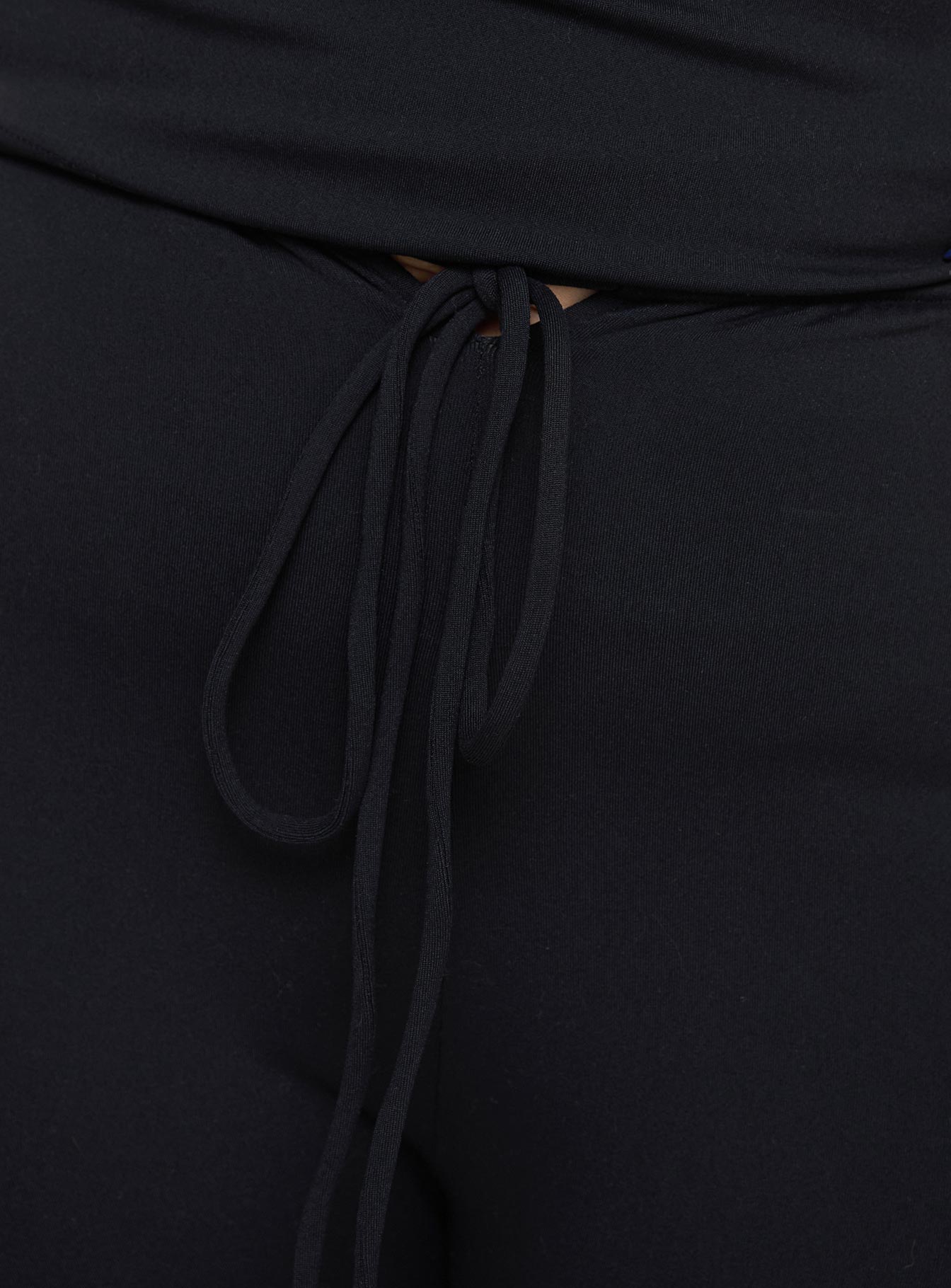 Gisella Pants Black Curve、mySite、solidvoid