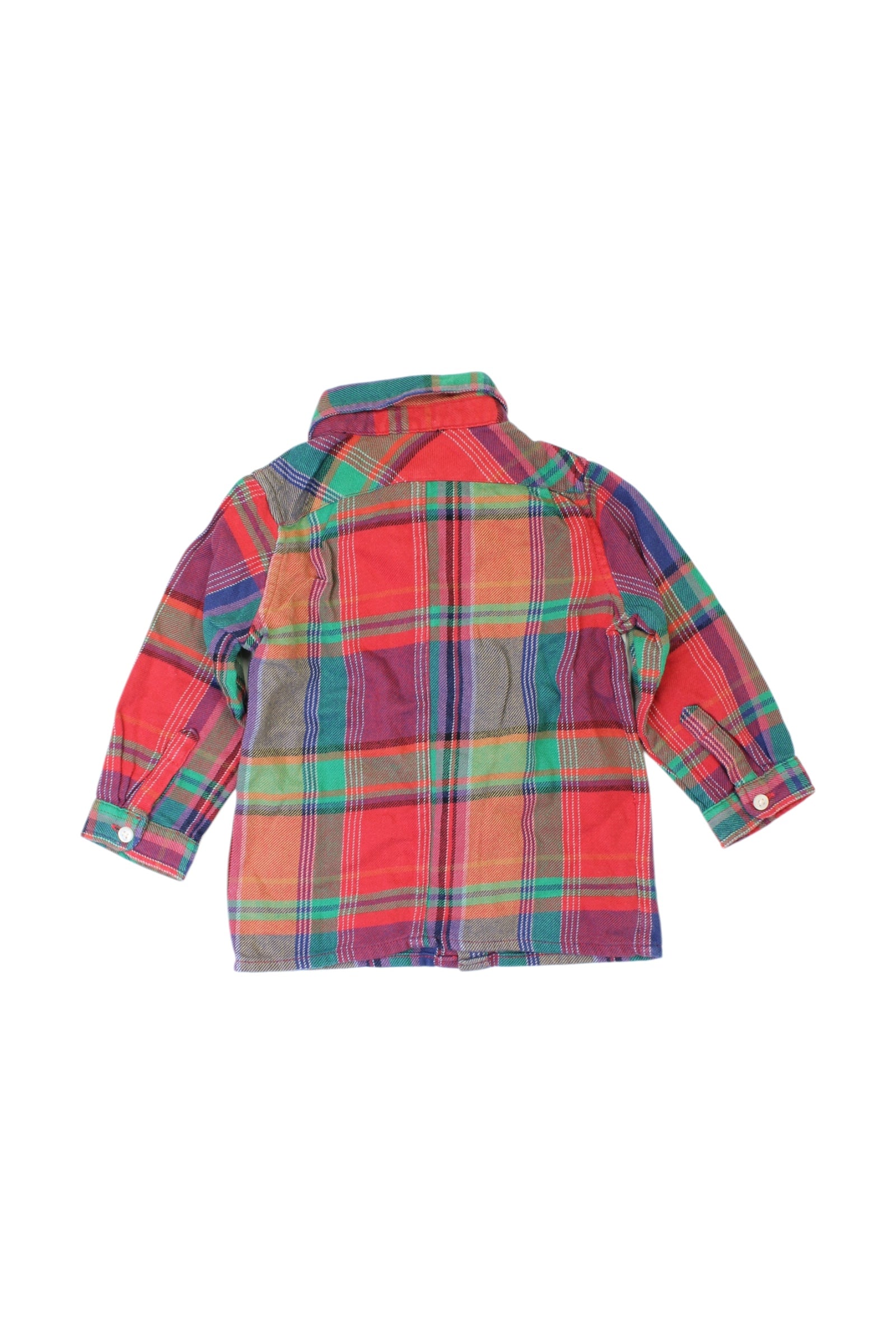 Ralph Lauren Button-Down Shirt 6-12M、mySite、g9winljtr