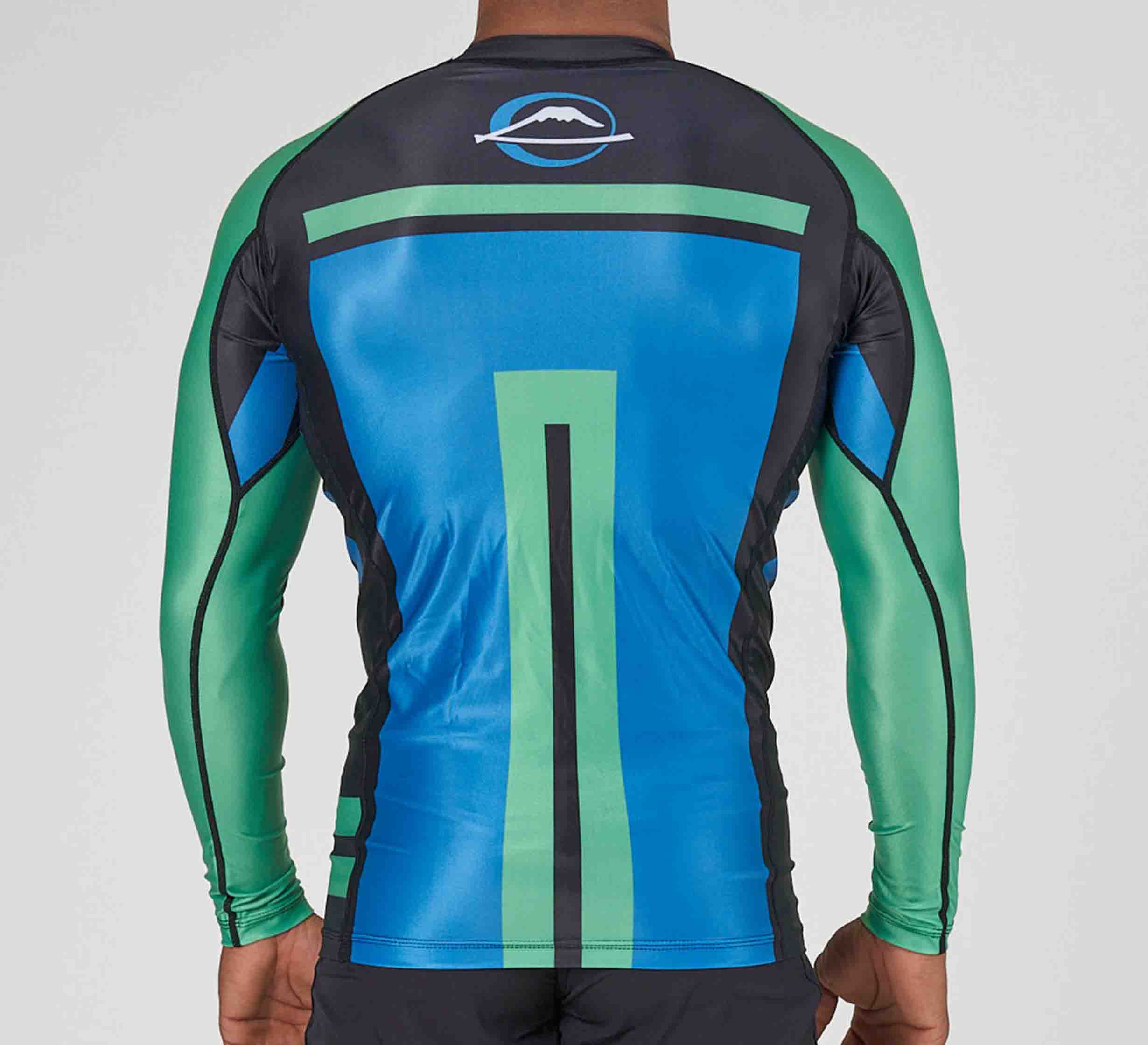 Mt. FUJI Flex Lite Rashguard Blue/Green、mySite、gigharbornorthrealestate