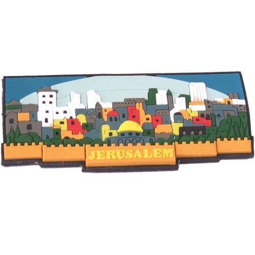  Jerusalem view or Panorama - 3D colorful magnet、mySite、elrpsem3k