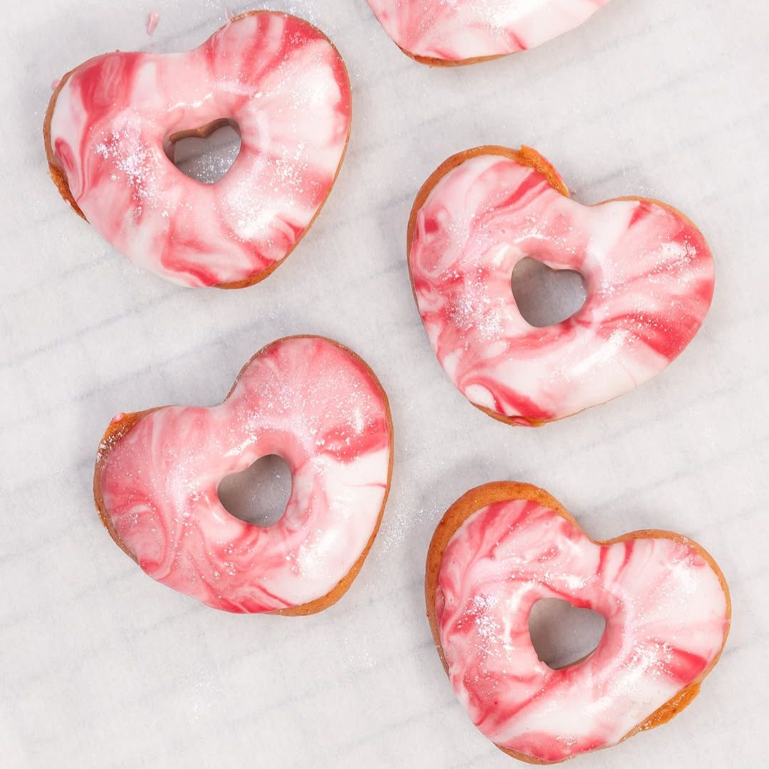  Silikonform Herz Donut、mySite、elrpsem3k