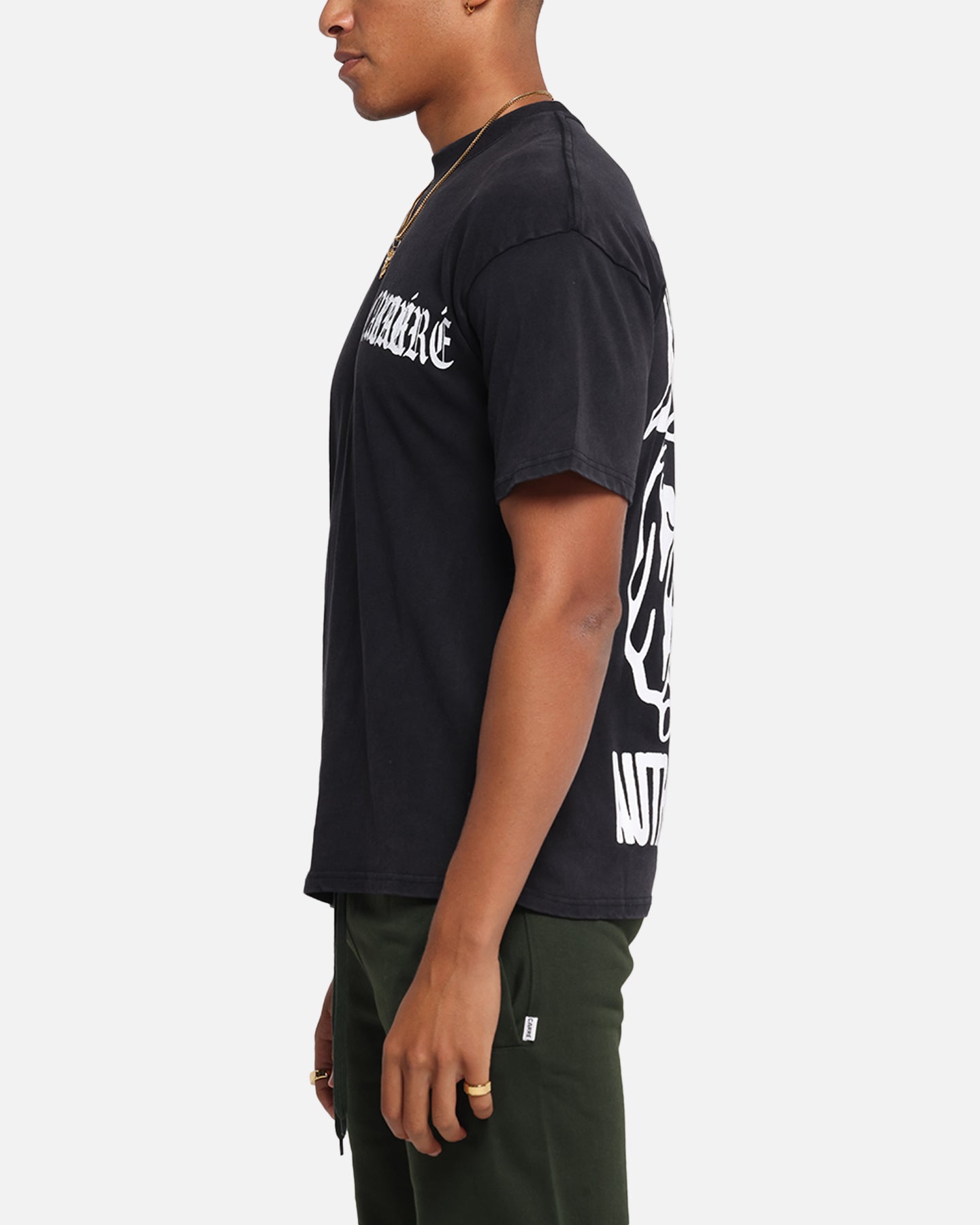 Carre Bulldog T-Shirt Black Acidwash、mySite、zt4zffjzw