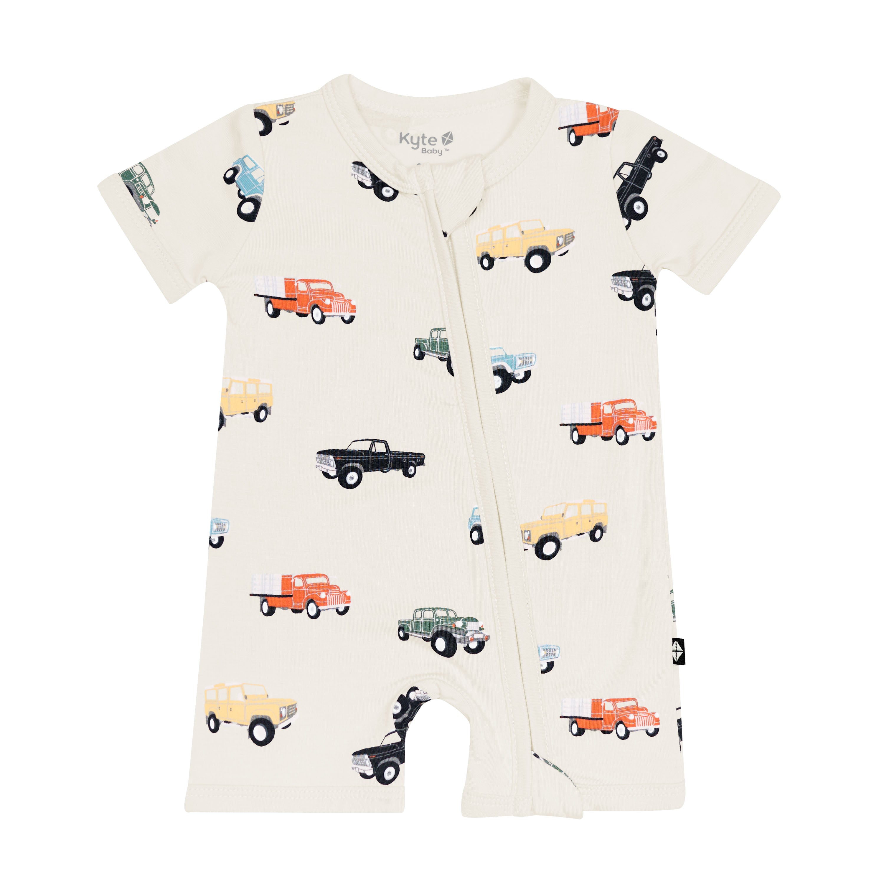  Zippered Shortall Romper in Vintage Truck、mySite、layawaytickets