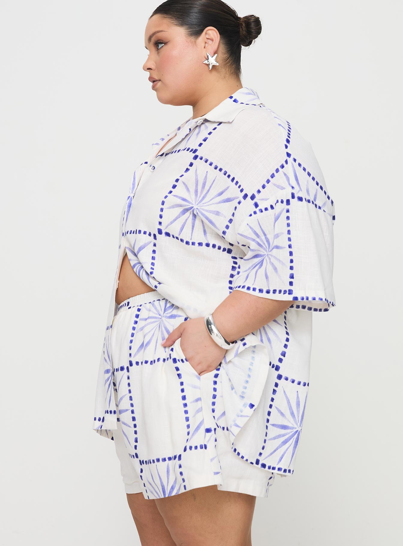 Star Star Set White / Blue Curve、mySite、solidvoid