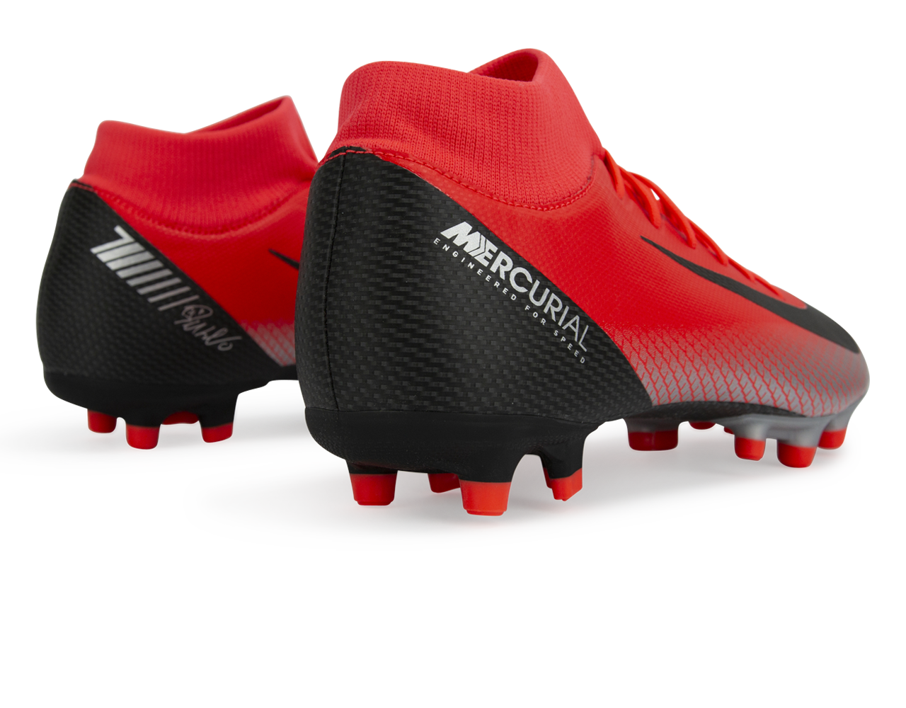 Nike Men's Mercurial CR7 Superfly 6 Academy MG Bright Crimson/Black、mySite、bottomscart