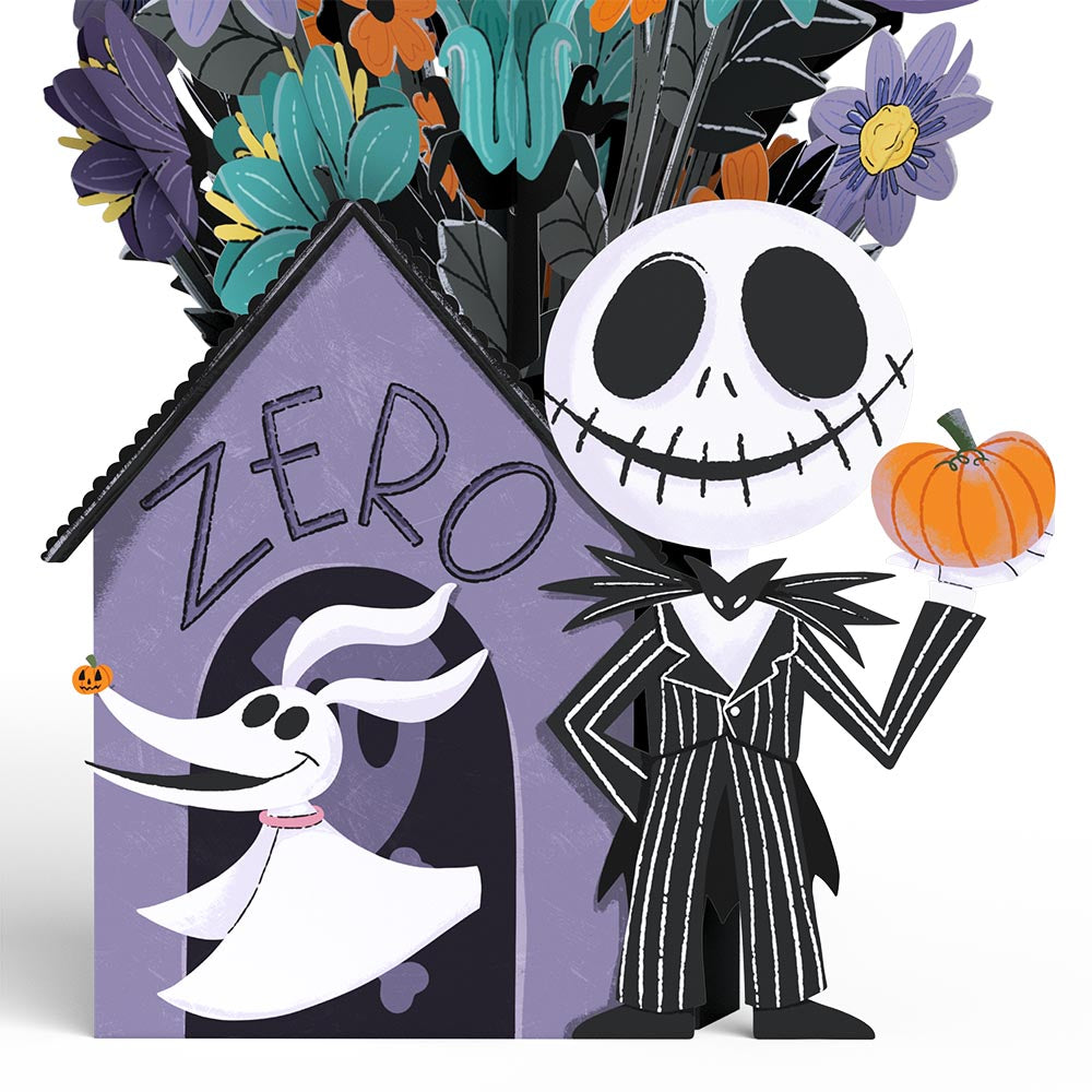 Disney Tim Burton’s The Nightmare Before Christmas Jack Skellington Flower Buds Bouquet、mySite、solidvoid