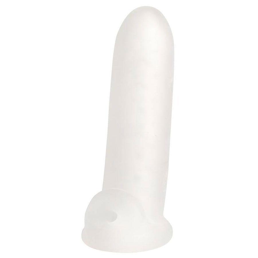 Clear Ultraskin Extra Thick Dick Penis Extender with Ball Strap (6 Inch Penis Extension) by Optimale、mySite、bottomscart
