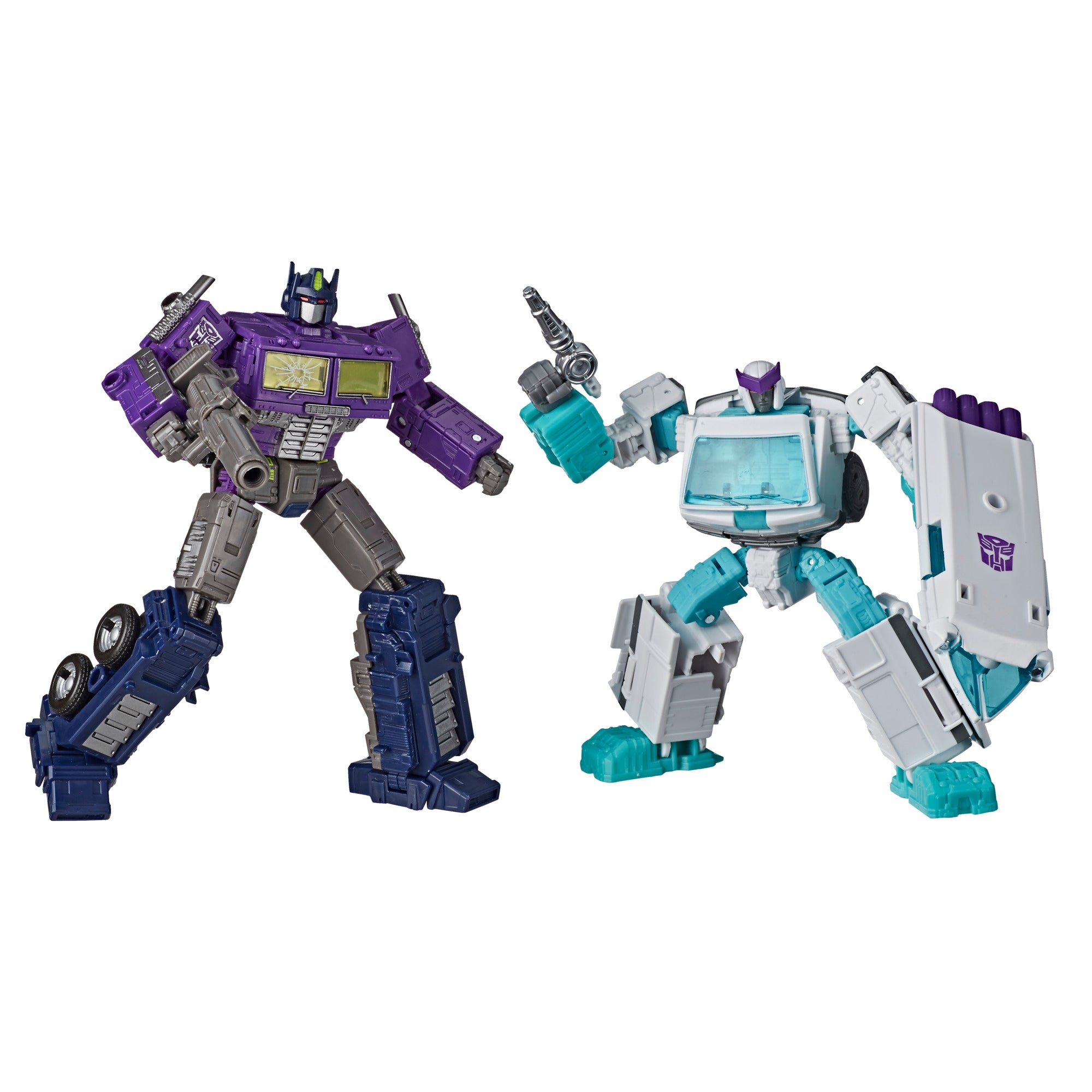 Transformers Generations Selects WFC-GS17 Deluxe Shattered Glass Ratchet and Voyager Optimus Prime、mySite、hgirdovlk
