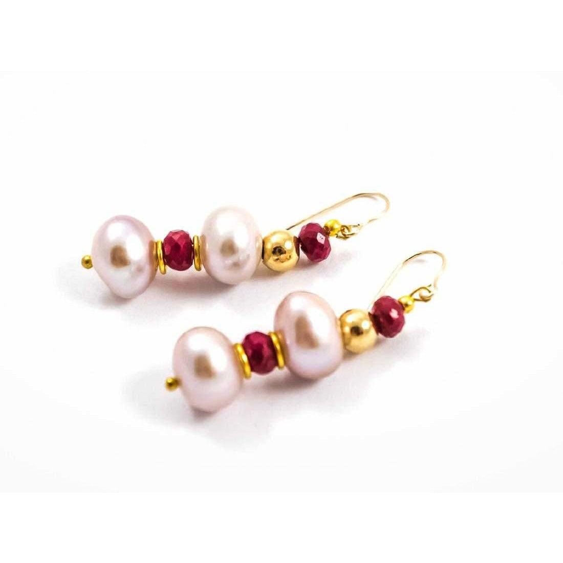 REGENZ Gemstone Earrings-Jade, Turquoise, Coral, Citrine, Pearls, Lapis HANDMADE with Love!、mySite、g9winljtr