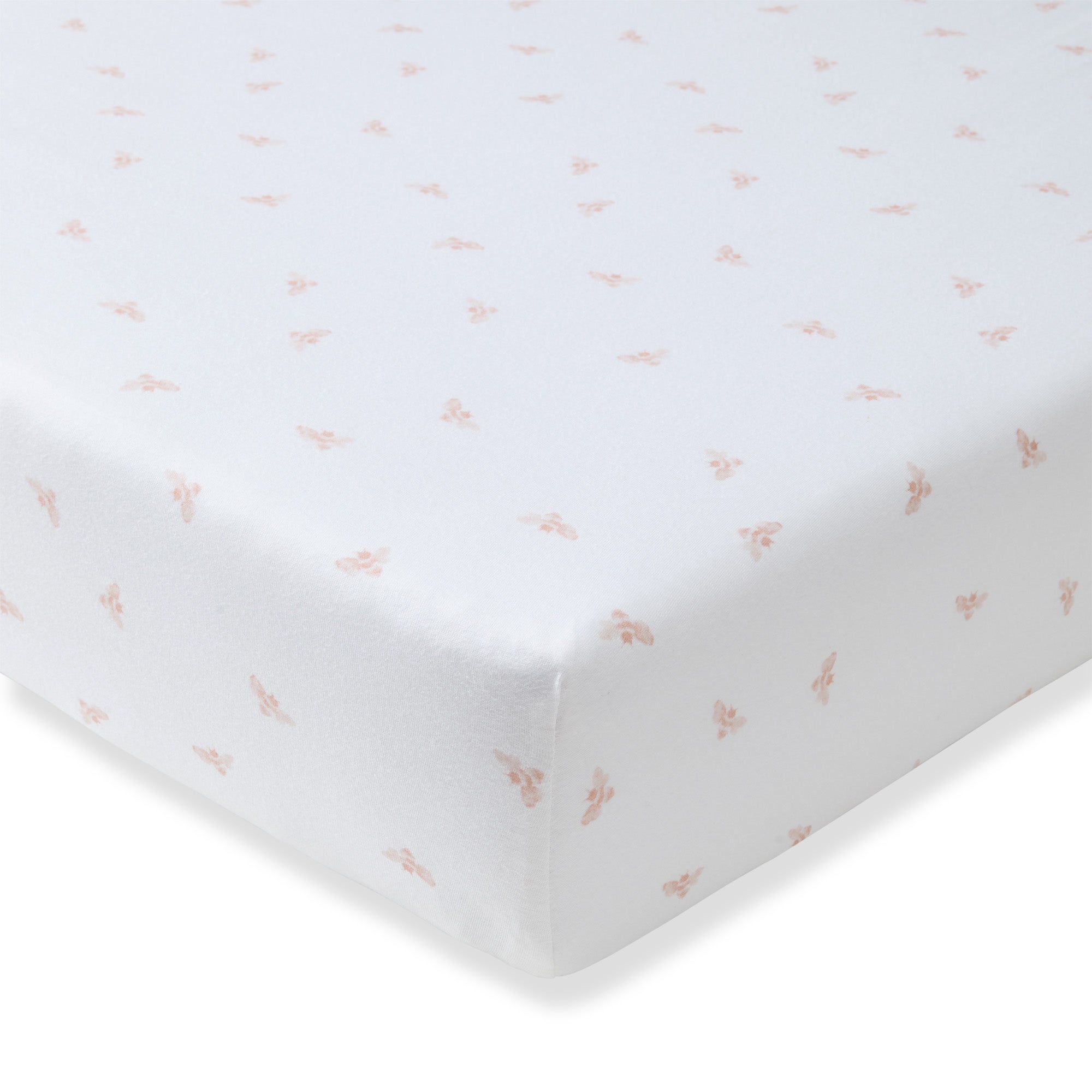 Golden Bee Organic Cotton BEESNUG® Fitted Crib Sheet - Ranunculus、mySite、g9winljtr