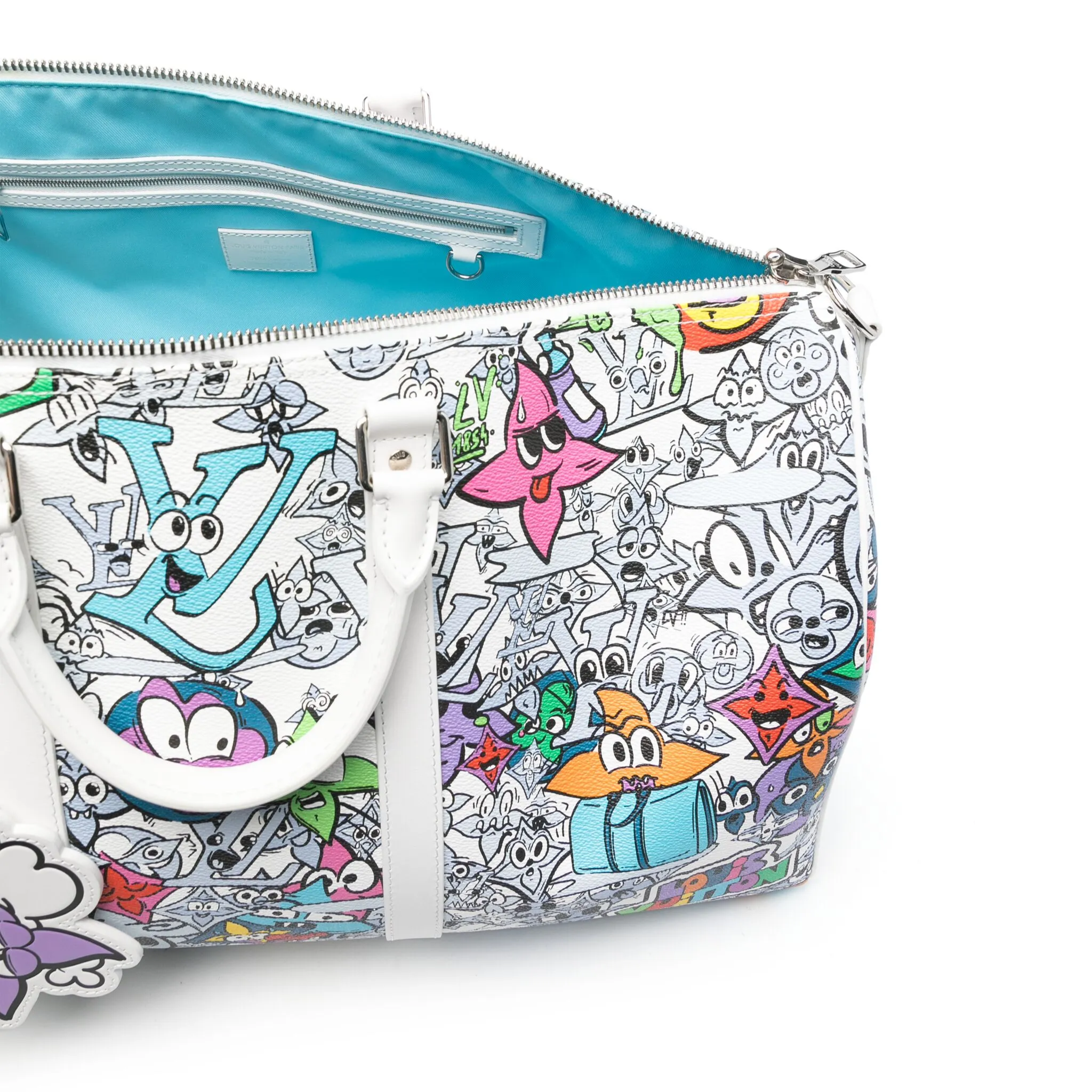 Comic Book Monogram Canvas Keepall Bandoulière 50、mySite、garminoutage.com