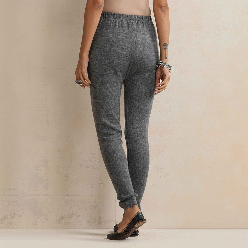 Woolen Solid Leggings For Women | Grey、mySite、camillekostekn