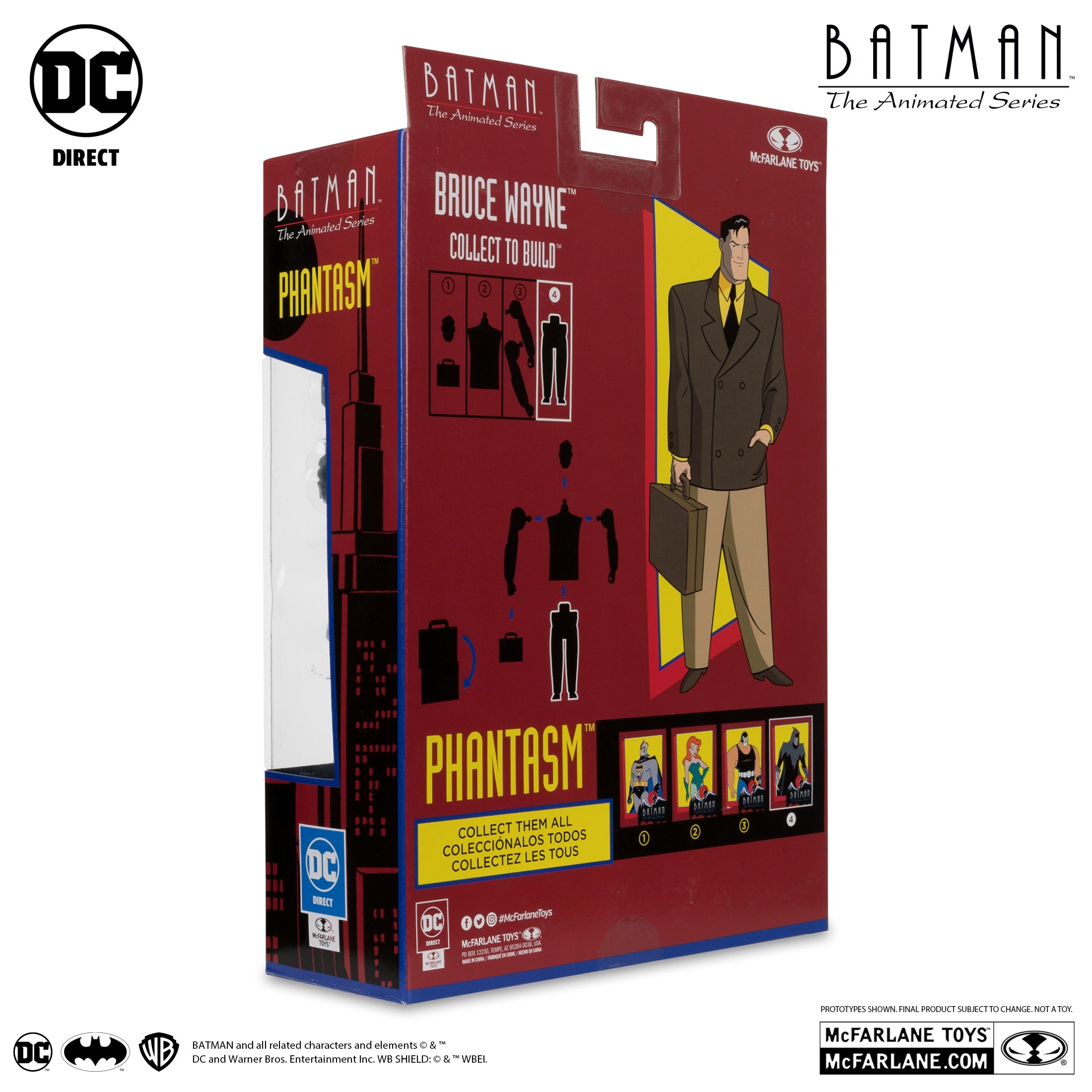 DC Direct Exclusive Batman The Animated Series Phantasm (Bruce Wayne BAF)、mySite、hgirdovlk