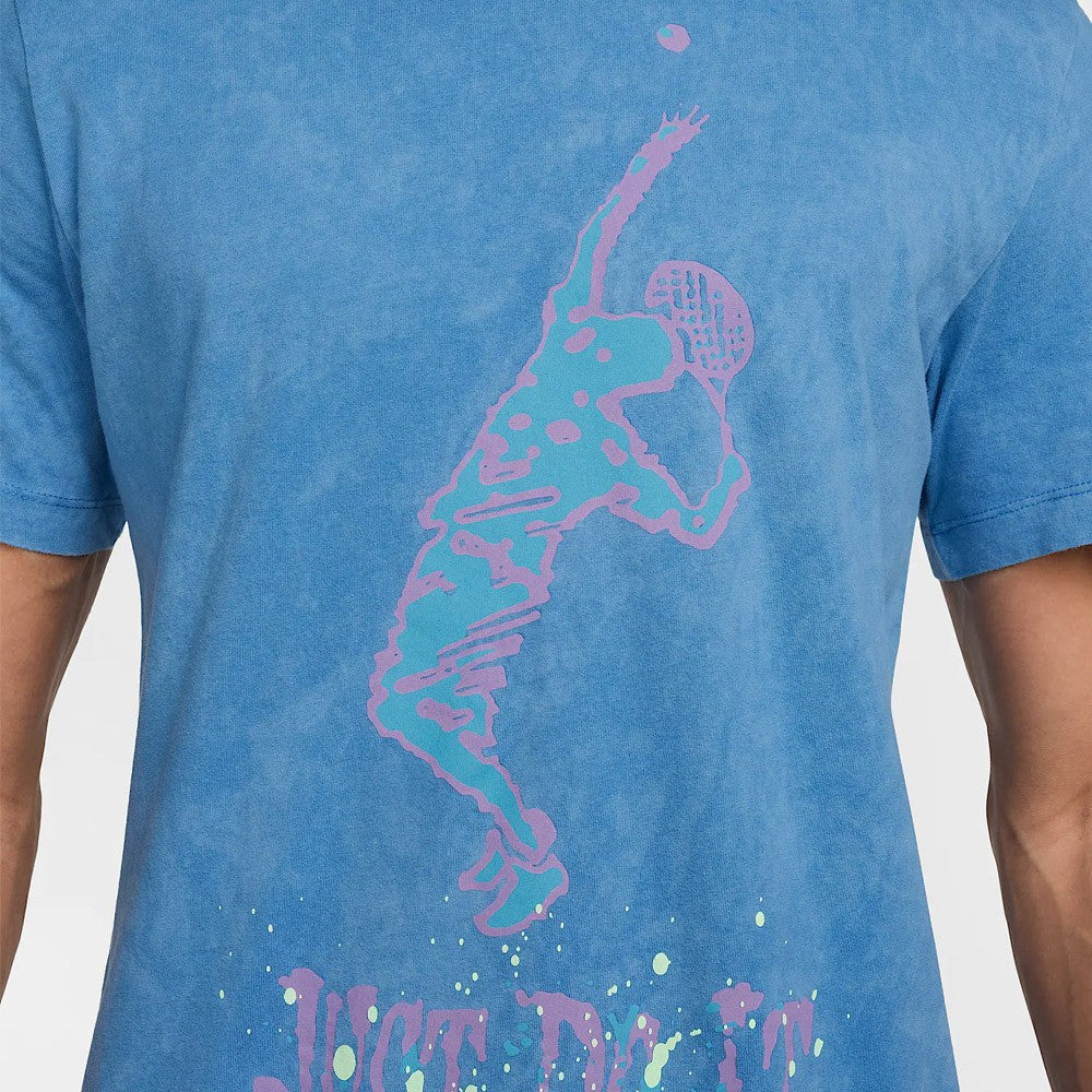 Nike Men's Court Serve Tee - Star Blue