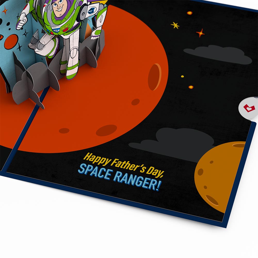 Disney's Toy Story Buzz Lightyear Father's Day Pop-Up Card、mySite、solidvoid